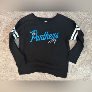 Carolina Panthers Sweatshirt women’s large EUC